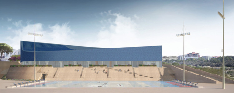 Le bassin olympique extérieur de Taranto