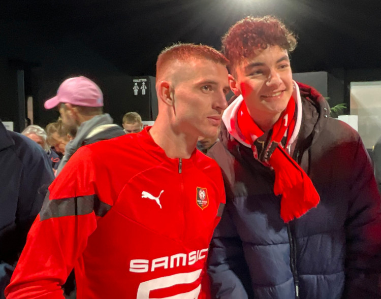 Benjamin Bourigeaud joueur du Stade Rennais