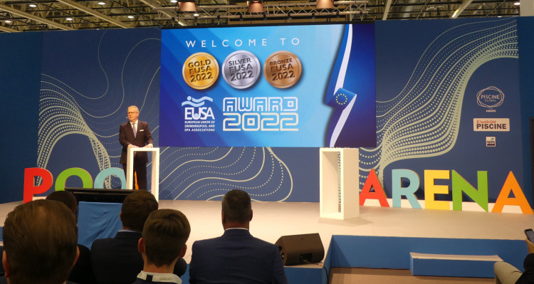 Bert Granderath cérémonie EUSA Awards 2022