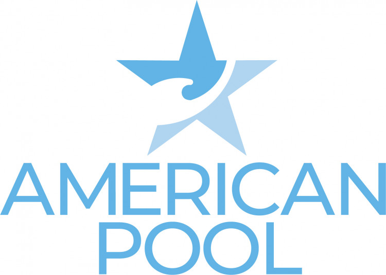 Blue American Pool Logo