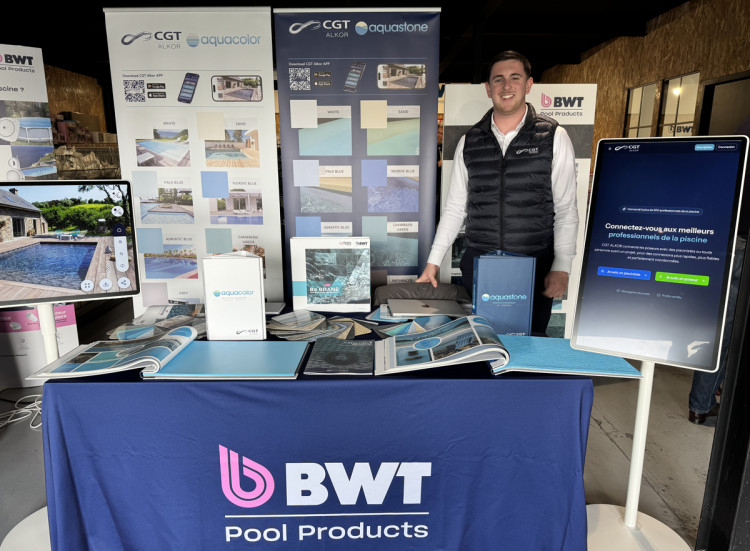 CGT Alkor au BWT Pool Tour &agrave; l'agence du Muy