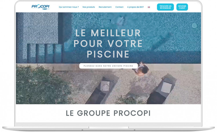 Mise en forme sur écran de procoshop.com