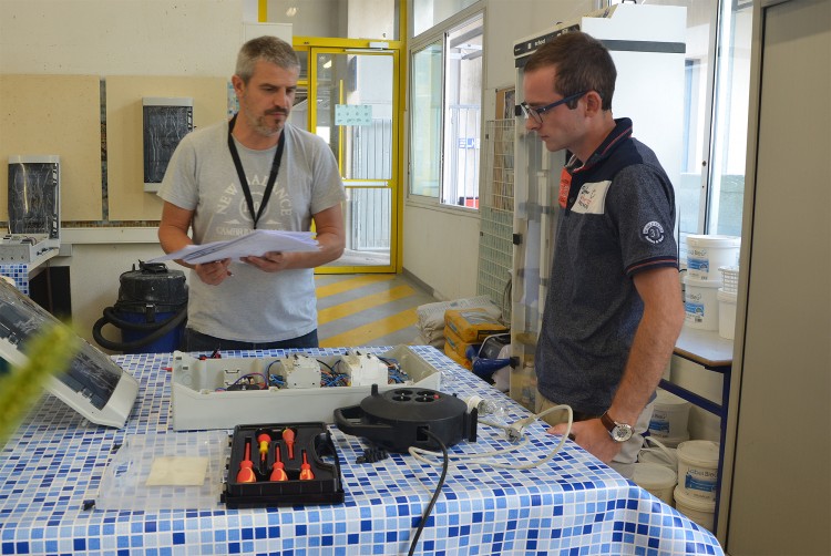 L'épreuve d'électricité appliquée du concours MAF piscine 2019