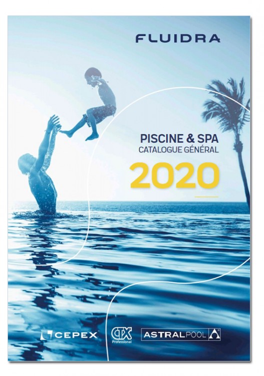 Couverture catalogue Astralpool 2020 Fluidra equipements piscine spa