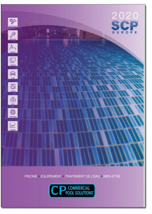 Couverture catalogue Piscine commerciale SCP 2020