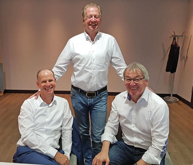 bsw-President Dietmar Rogg, bsw-Vice President Bert Granderath and bsw-Managing Director Dieter C. Rangol