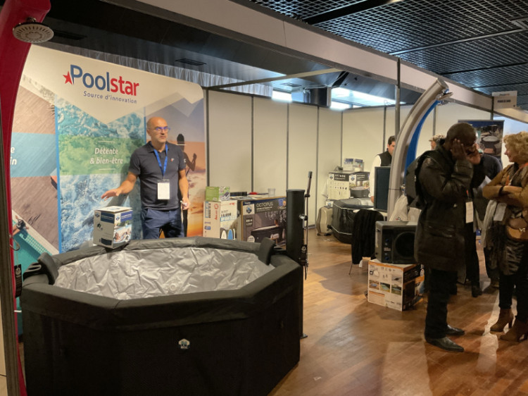 Stand Poolstar au 2e Salon Fournisseurs Eau'Shop