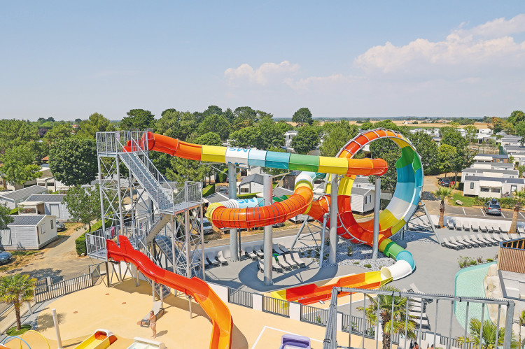 Toboggan Rift de Polin Waterparks