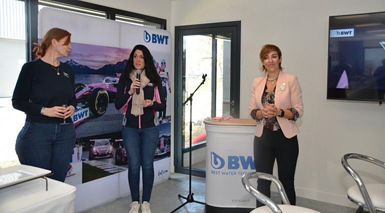 Emilie Bachellerie, Charlotte Jorry et Naty Lopez Procopi BWT Group