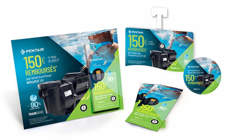 Kit de PLV Promotion 2019 Equipement Piscine PENTAIR