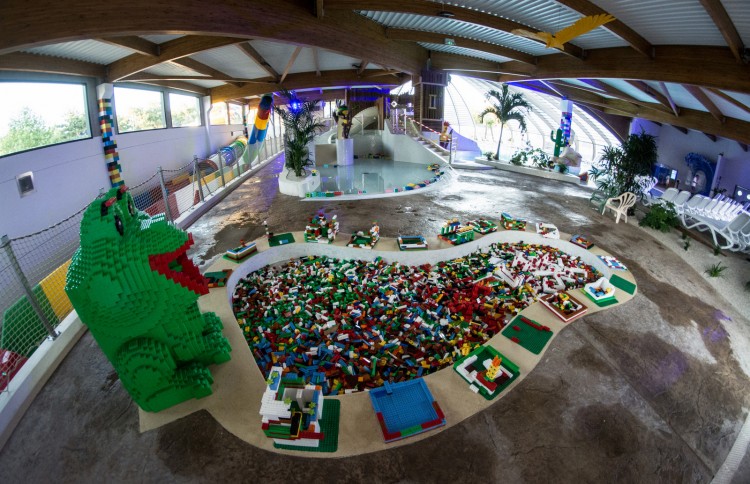 Espace aqualudique Edsun avec Lego au camping Les Genêts Saint Jean de Monts
