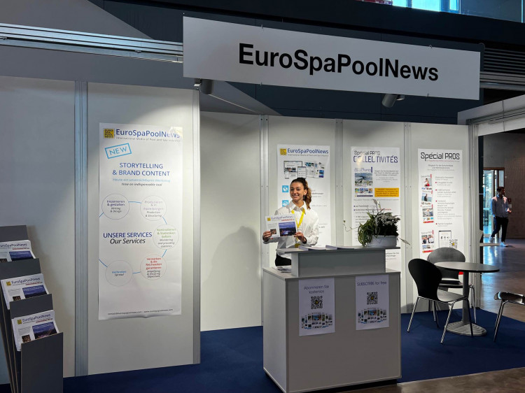 Stand EuroSpaPoolNews à interbad 2022