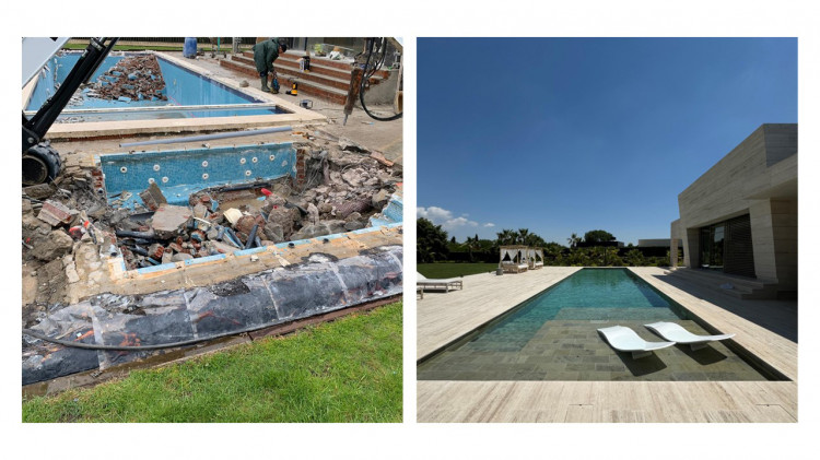 EUSA 2025 swimming pool Renovation Spain Grupo Iguazu