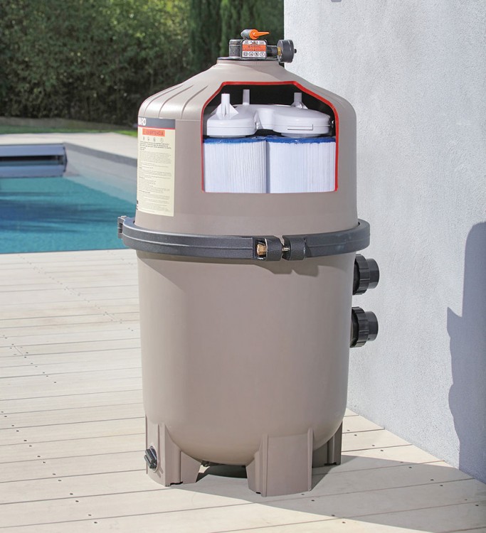 filtration piscine filtre Haward