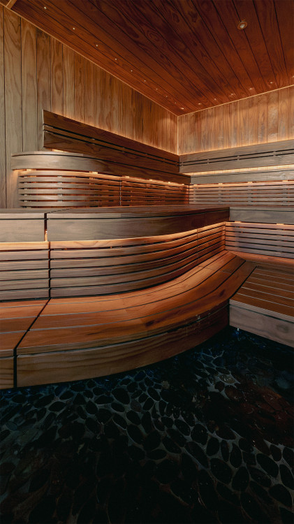 Sauna House interior