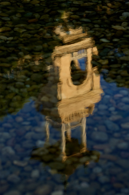 reflection in the water reflection in the water
