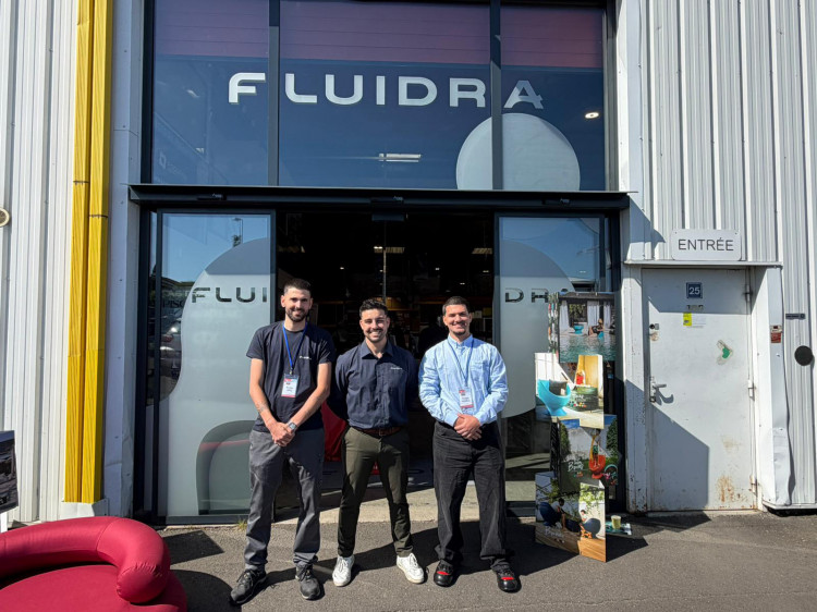 L'&eacute;quipe du Fluidra PRO Center de Clermont-Ferrand