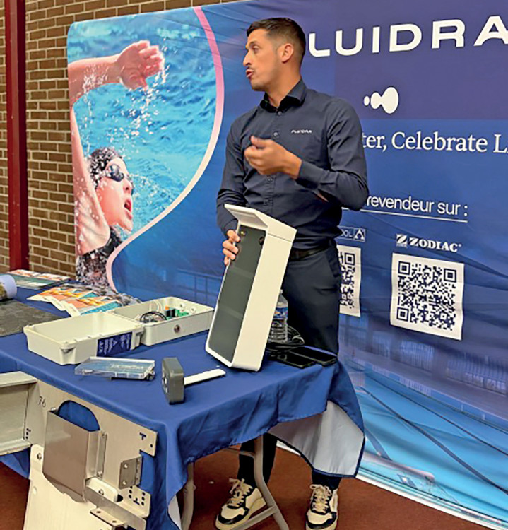 Laurent Carbonne, pour les couvertures Fluidra
