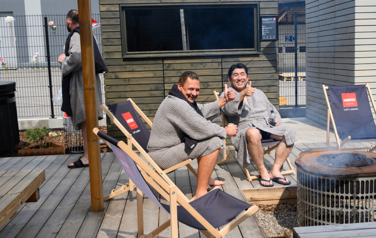 L'expérience sauna avec Harvia au World Sauna Forum 2025