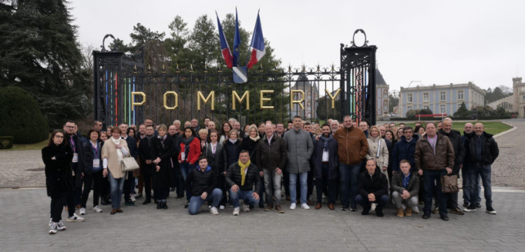 Visite de la Maison Pommery