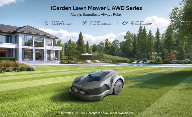 The iGarden Lawn Mower L AWD Series