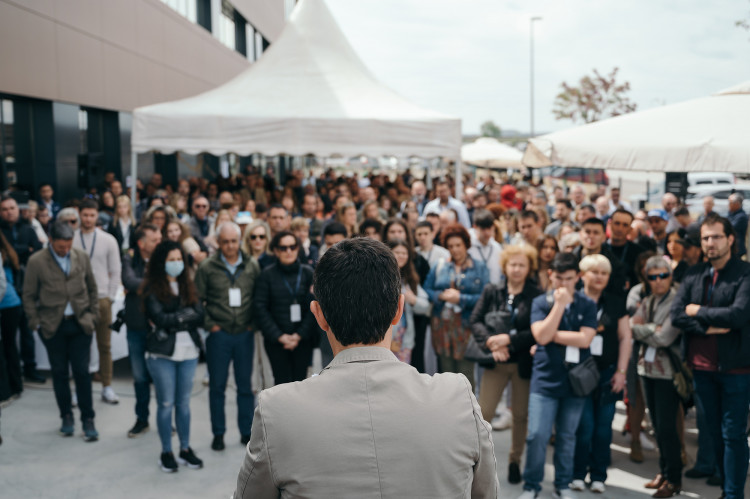 Inauguration usine Iberspa Cervera Espagne mai 2022