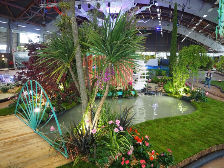 Stand entreprise Févriéro au 12e Floralies Internationales de Nantes