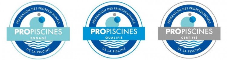 3 niveaux du label Propiscines® FPP