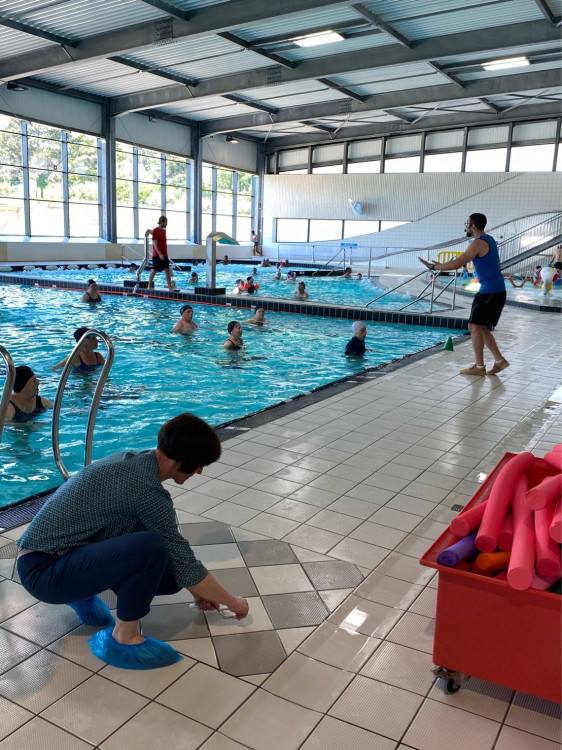 Test ATPmétrie Gaches Chimie centre aquatique du Mornant