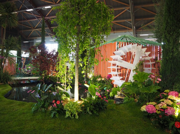 Stand entreprise Févriéro au 12e Floralies Internationales de Nantes