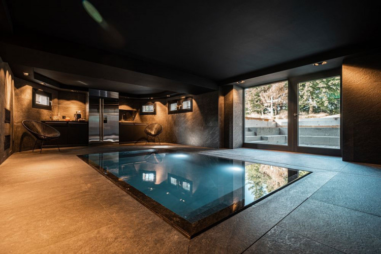 NICOLLIER Group SA piscine autoportante en acier Pool Design Awards 2022