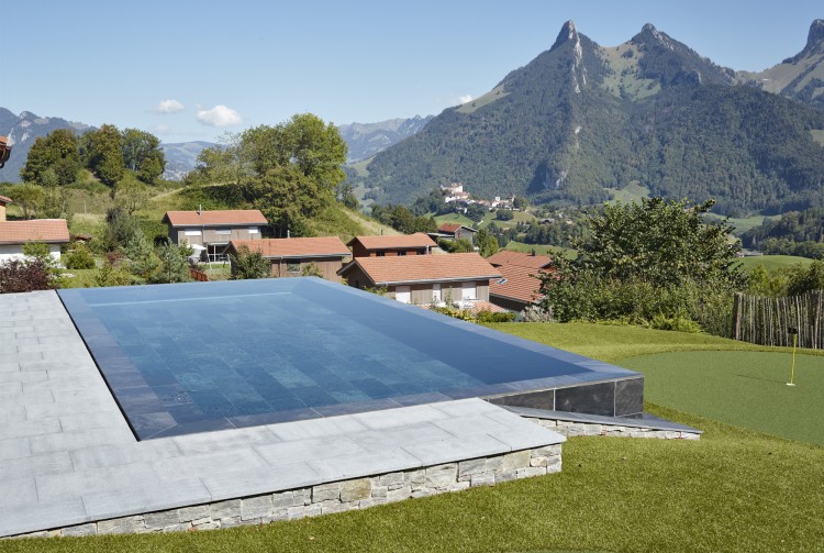 Réalisation d'une piscine Nicollier