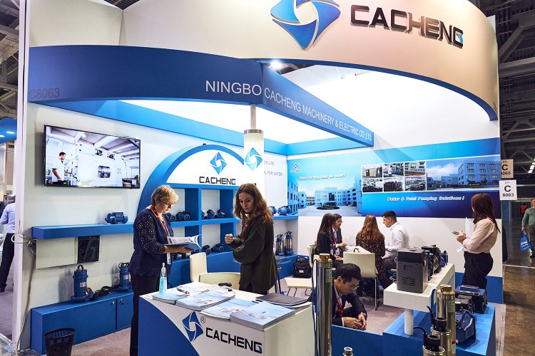 Ningbo stand at aquatherm Moscow 2020