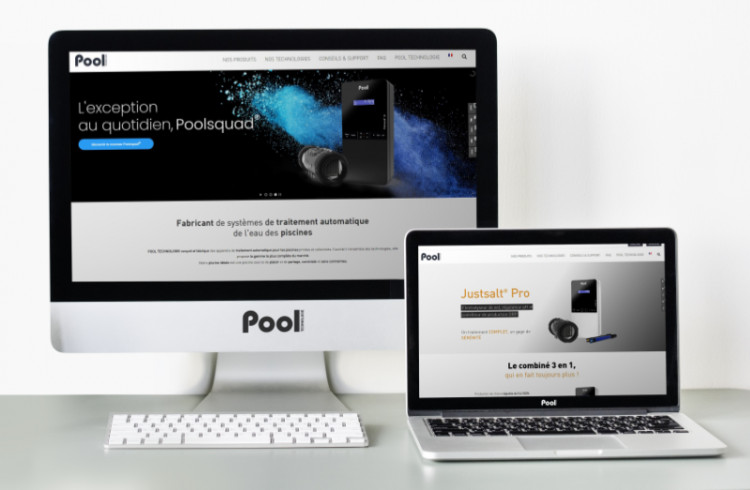 Site web Pool Technologie entièrement revisité 