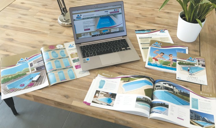 catalogues,site,web,outils,marketing,vente,piscines,ibiza