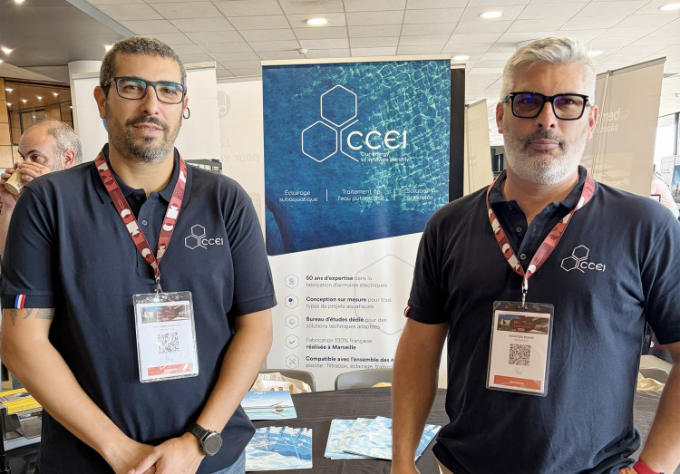 Mohamed Senouci et Sébastien Bigaré de CCEI Mohamed Senouci et Sébastien Bigaré de CCEI 34e colloque national la PDD