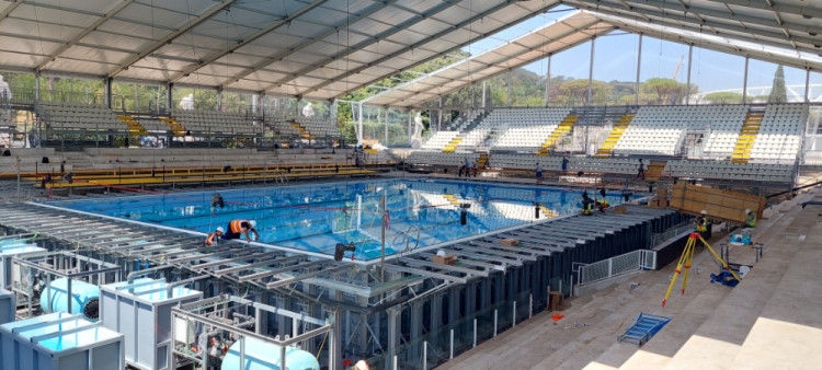 Piscine de Natation synchronisée Fluidra Skypool