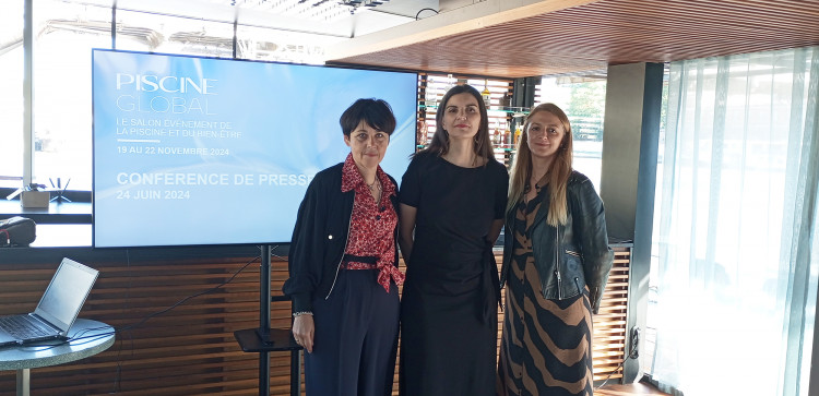 Conférence de presse Piscine Global 2024