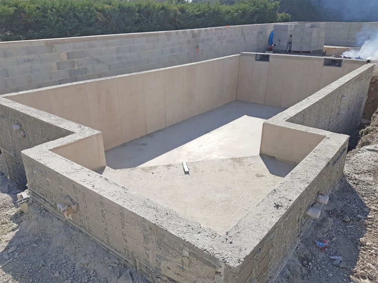 Construction d'une piscine Marinal System