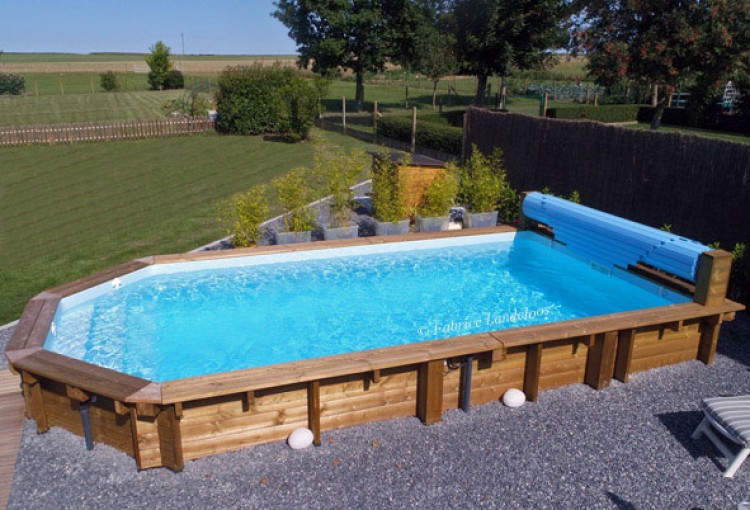 piscine ossature bois Modèle Fidji Wood-Line