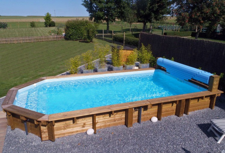 piscine ossature bois Modèle Fidji Wood-Line