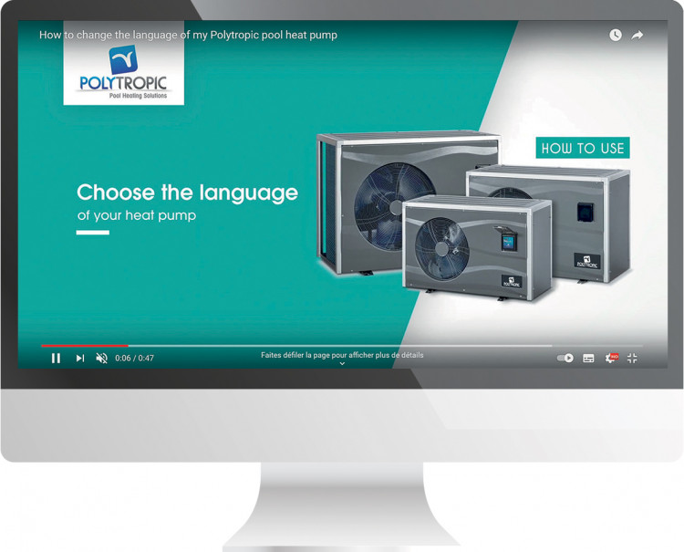 Vidéo tutoriel de paramétrage et d'utilisation des pompes à chaleur Polytropic