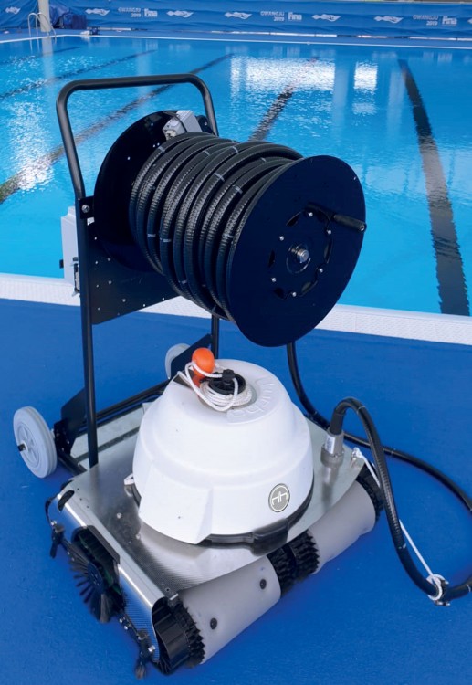 Schwimmbadreiniger Roboter Hexagone