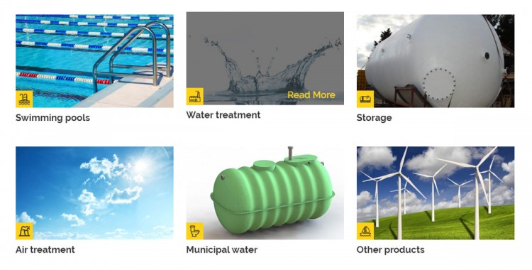 Products water treatment pools Technlo New website