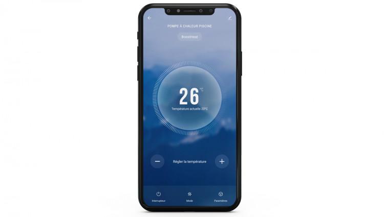Application mobile Poolex pour la gestion connectée du local technique piscine