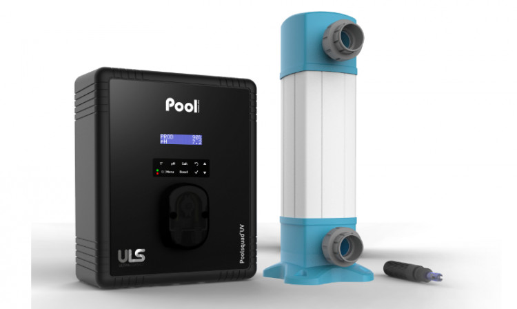 Poolsquad® UV, le réacteur UV et la sonde pH Black