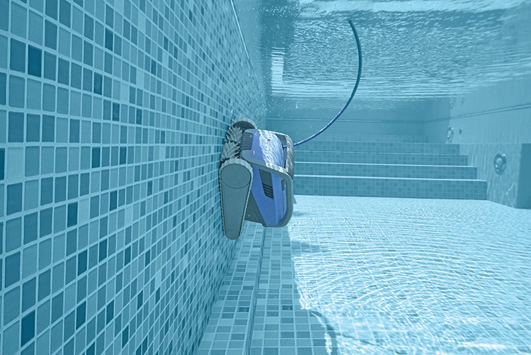 robot dolphin m600 remontant paroi piscine 