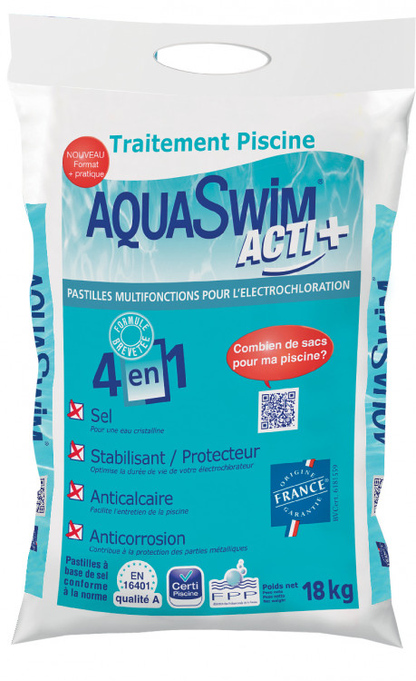 Nouveau sac de sel AquaSwim Acti+ avec poignée !