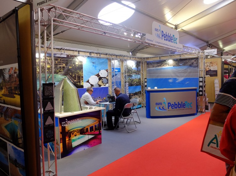 Stand Pebble Pro du salon Atlantica 2019