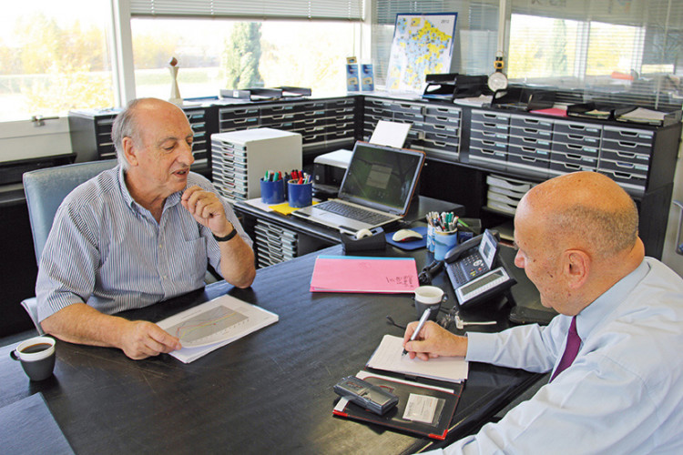 Samy Bibay et Guy Mémin 